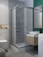 Projecta C 80x80 szögletes zuhanykabin 