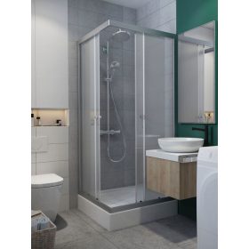 Radaway Projecta C 80x80 szögletes zuhanykabin 