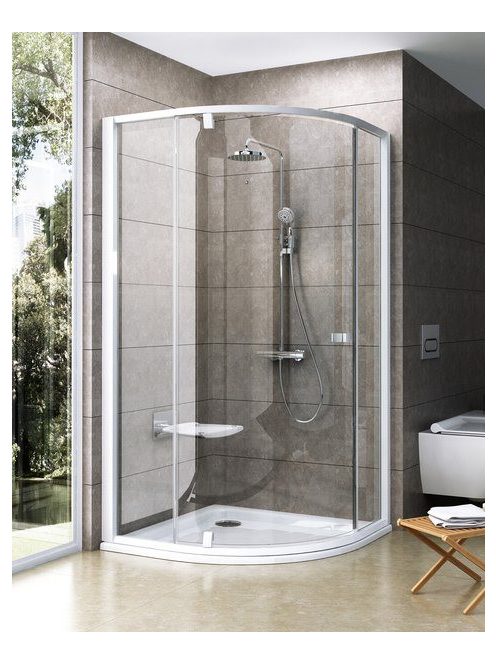 PSKK3 - 90 íves nyílóajtós zuhanykabin fehér
