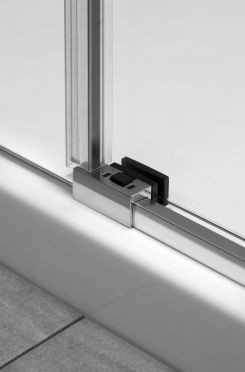 Espera KDJ 140x80 szögletes tolóajtós zuhanykabin speciális csúszka