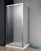 Radaway Twist DW+S 90x90 szögletes nyílóajtós zuhanykabin