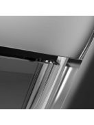 Twist DW+S 90x90 szögletes nyílóajtós zuhanykabin mágneses profilok