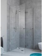 Fuenta New KDD-B 100x100 szögletes, nyílóajtós zuhanykabin