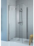 Fuenta New KDJ-B 90x100 szögletes, nyíló ajtós zuhanykabin
