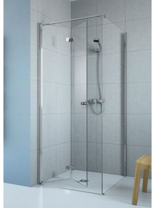 Fuenta New KDJ-B 90x100 szögletes, nyíló ajtós zuhanykabin