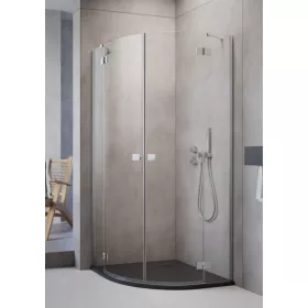 Radaway Essenza New PDD 80x80 cm nyílóajtós zuhanykabin