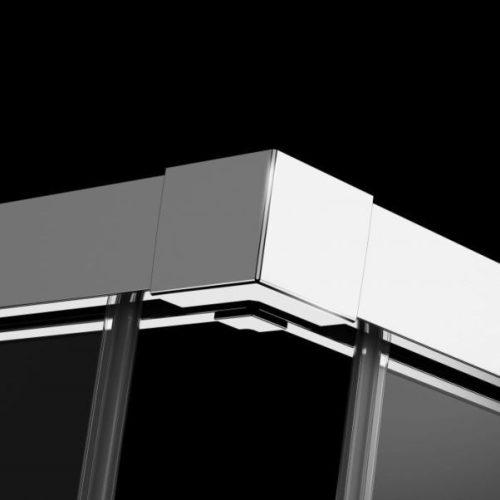 Idea KDD 120x90 cm tolóajtós zuhanykabin részlet