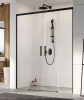 Radaway Idea Black DWD 190 cm tolóajtós zuhanyajtó