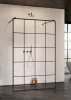 Radaway Modo New Black I Factory 120 Walk-in zuhanyfal