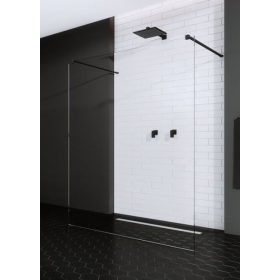 Radaway Modo New Black I 140 cm Walk-in zuhanyfal 