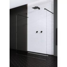 Radaway Modo New Black I 150 cm Walk-in zuhanyfal 