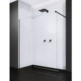 Radaway Modo New Black II 80 cm Walk-in zuhanyfal 
