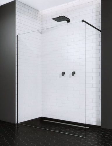 Radaway Modo New Black II 115 cm Walk-in zuhanyfal