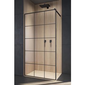 Radaway Modo New Black II Factory 120 Walk-in zuhanyfal