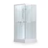 Sanipro Simple Square 80x80 hátfalas komplett zuhanykabin