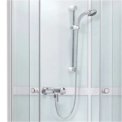 Sanipro Simple Square 90x90 hátfalas komplett zuhanykabin