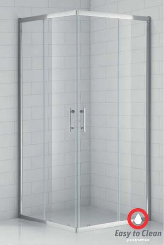 OBS2 80x80 szögletes zuhanykabin easy to clean