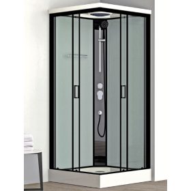 Sanipro Marine 90 szögletes hátfalas komplett zuhanykabin