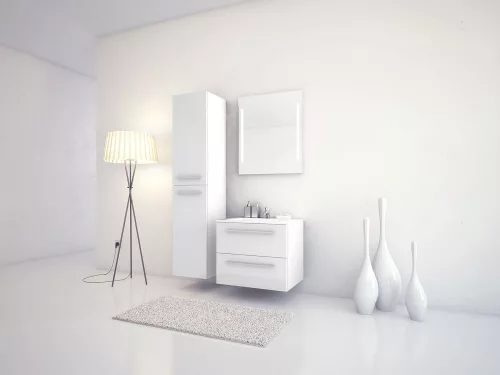 Libato 60 LED tükrös fürdőszobabútor