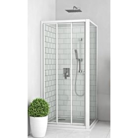 Roltechnik PD3N+LLBD 100x70 tolóajtós zuhanykabin