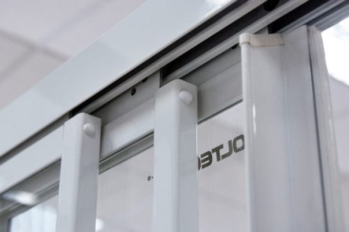 PD3N+LLBD 100x70 tolóajtós zuhanykabin tolóajtó