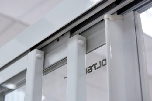 Roltechnik PD3N+LLBD 80x100 tolóajtós zuhanykabin