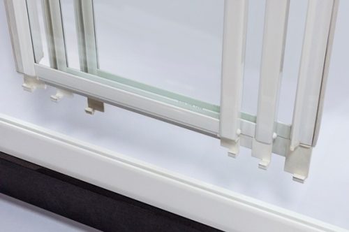 Roltechnik PD3N+LLBD 80x100 tolóajtós zuhanykabin