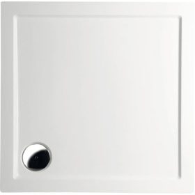   Polysan Aura 80x80 szögletes öntött márvány zuhanytálca