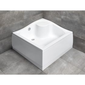 Radaway Korfu C 80 akril magasított zuhanytálca