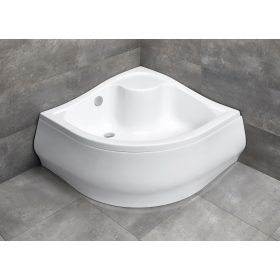 Radaway Korfu A 90 íves magasított zuhanytálca