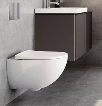 Acanto Rimless fali WC csésze