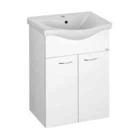 Aqualine Keramia Fresh 54 alsóbútor mosdóval