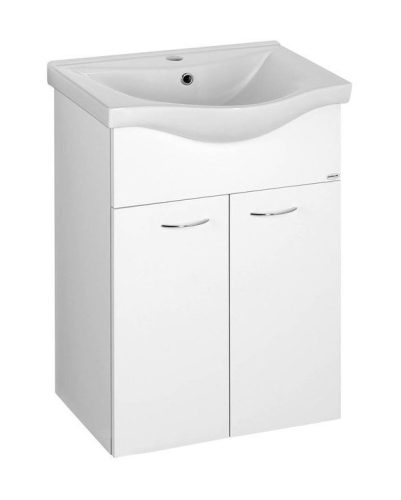 Aqualine Keramia Fresh 54 alsóbútor mosdóval