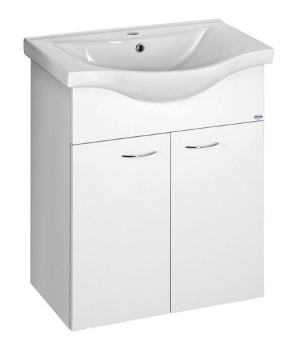 Aqualine Keramia Fresh 65 alsóbútor mosdóval