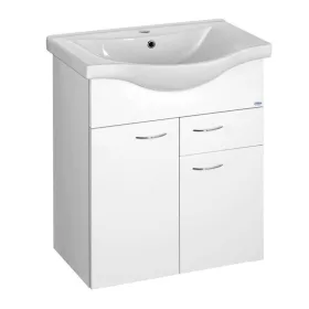 Aqualine Keramia Fresh 65 2a+1f alsóbútor mosdóval
