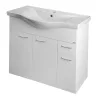 Aqualine Keramia Fresh 80 alsóbútor mosdóval
