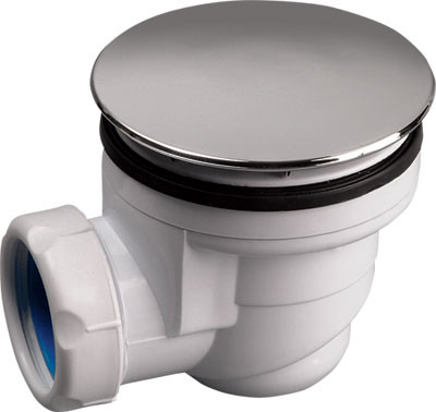 Visla Deep 80x80 akril magasított zuhanytálca szifon