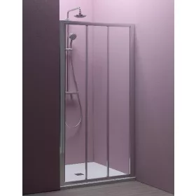 Luna TV3D/S 100 cm tolóajtós zuhanyajtó