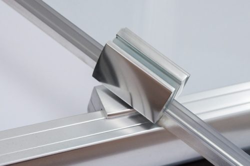 Roltechnik PXDO1N 100 + PXBN 100 nyílóajtós zuhanykabin