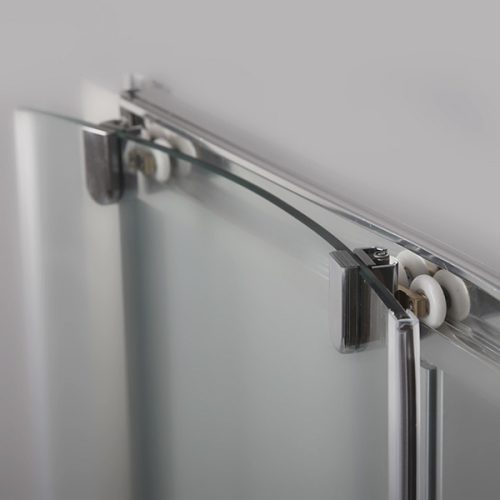 PXD2N+PXBN 130x80 tolóajtós zuhanykabin görgő