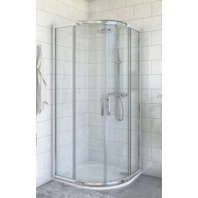 Roltechnik PXR2N 90 íves tolóajtós zuhanykabin