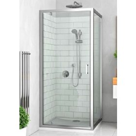 Roltechnik LLDO1 + LLB 80x80 szögletes zuhanykabin