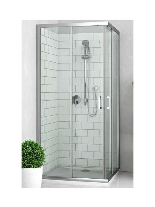 LLS2 120x80 szögletes zuhanykabin