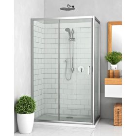 Roltechnik LLD2+LLB 120x90 cm tolóajtós zuhanykabin