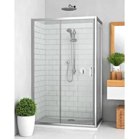 Roltechnik LLD2+LLB 120x90 cm tolóajtós zuhanykabin