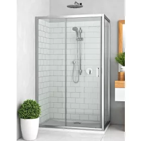 Roltechnik LLD2+LLB 150x80 cm tolóajtós zuhanykabin