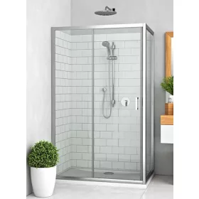 Roltechnik LLD2+LLB 160x90 cm tolóajtós zuhanykabin