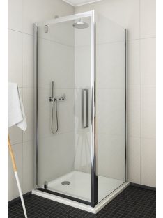 ECDO1N + ECDBN 90x80 nyílóajtós zuhanykabin