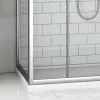 LLD4 140 cm tolóajtós zuhanyajtó részlet