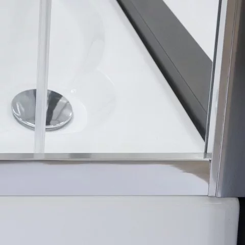 LLD4 140 cm tolóajtós zuhanyajtó részlet